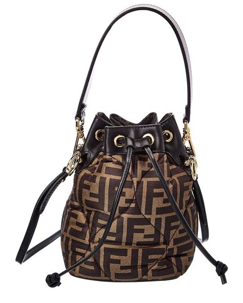 fendi mini bucket bag|small fendi bag with strap.